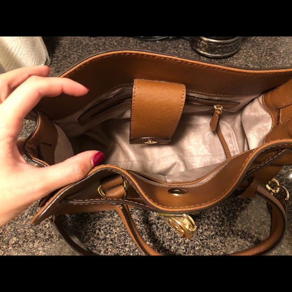 Brown Michael Kors Hamilton Specchio EastWest tote - Picture 3 of 4